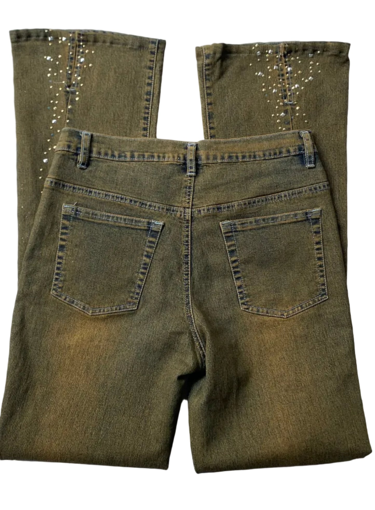 Vintage y2k washed flared pants