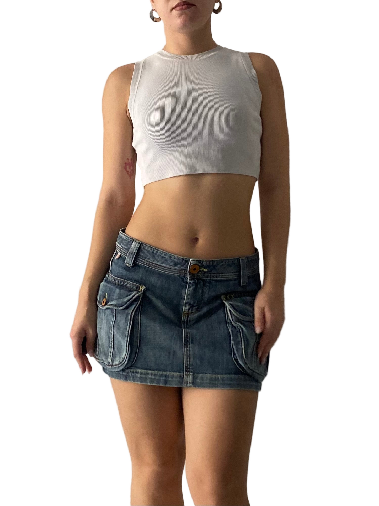 Y2K Pepe Jeans cargo skirt