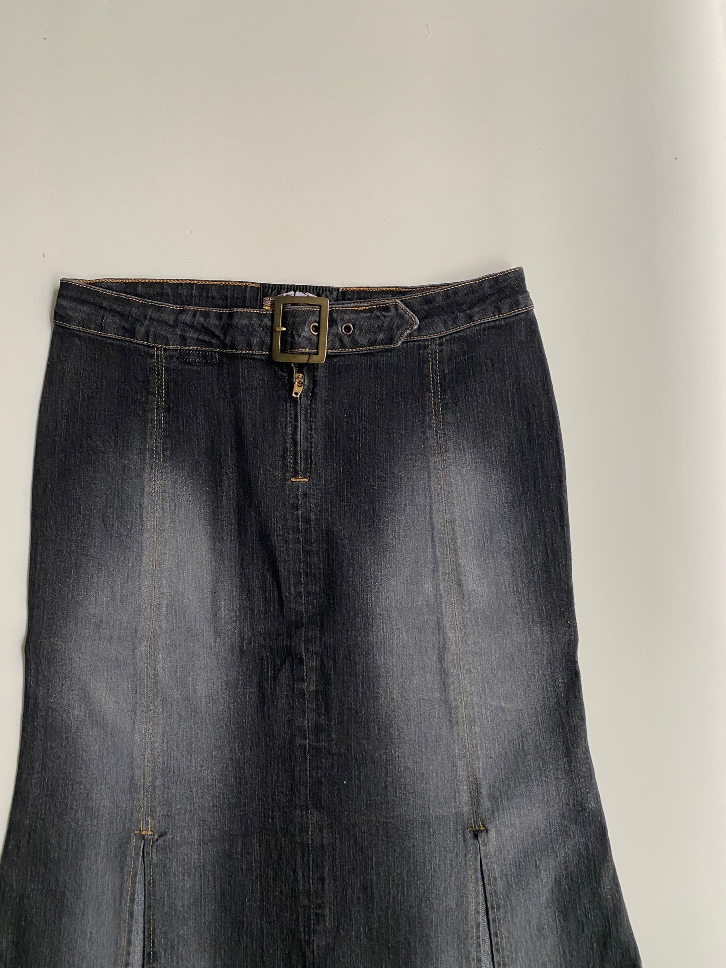 Deadstock denim mermaid skirt