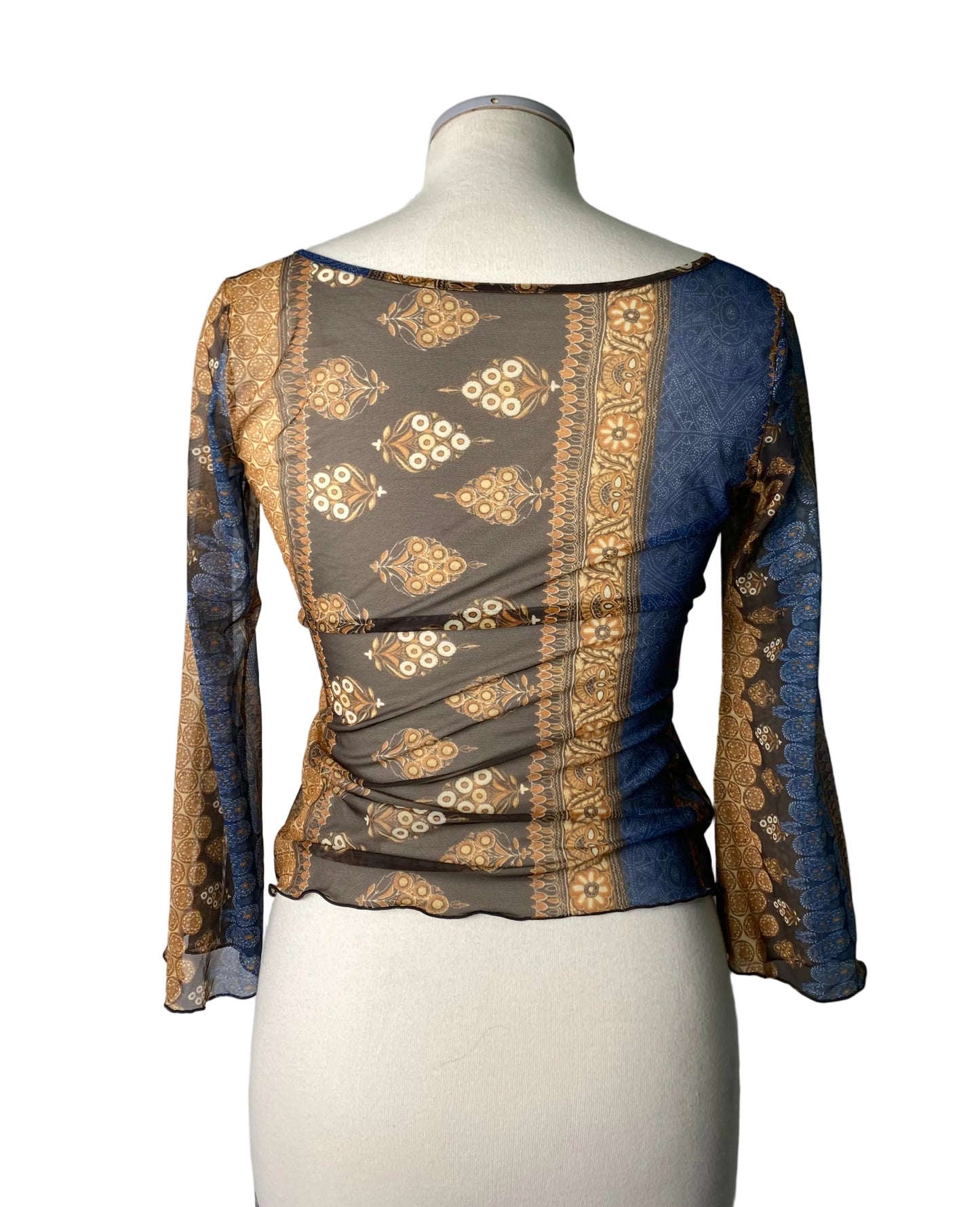 Vintage see through top