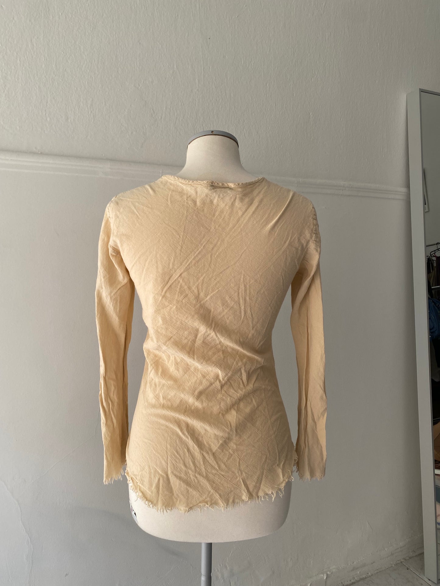 Vintage beige blouse