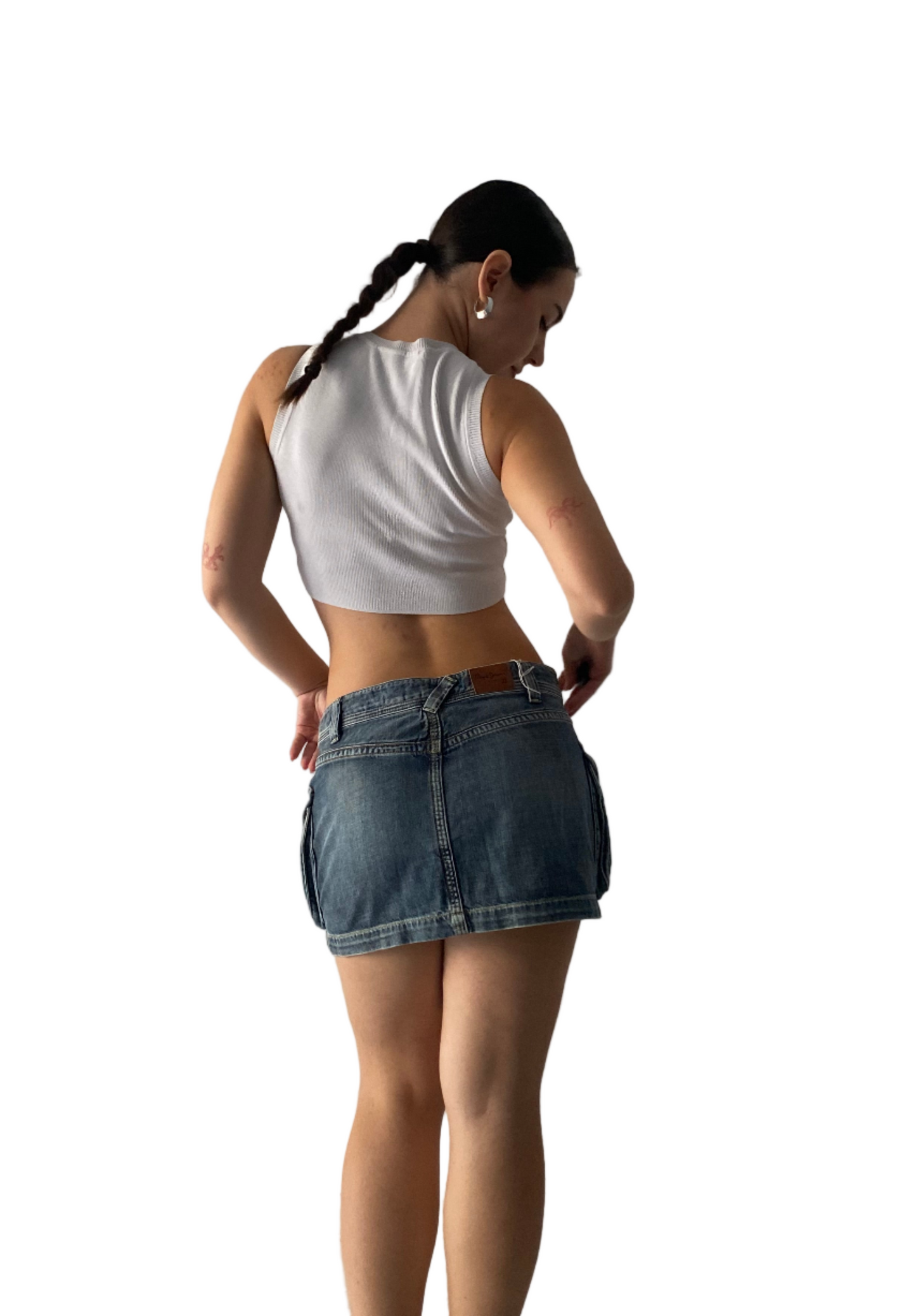 Y2K Pepe Jeans cargo skirt