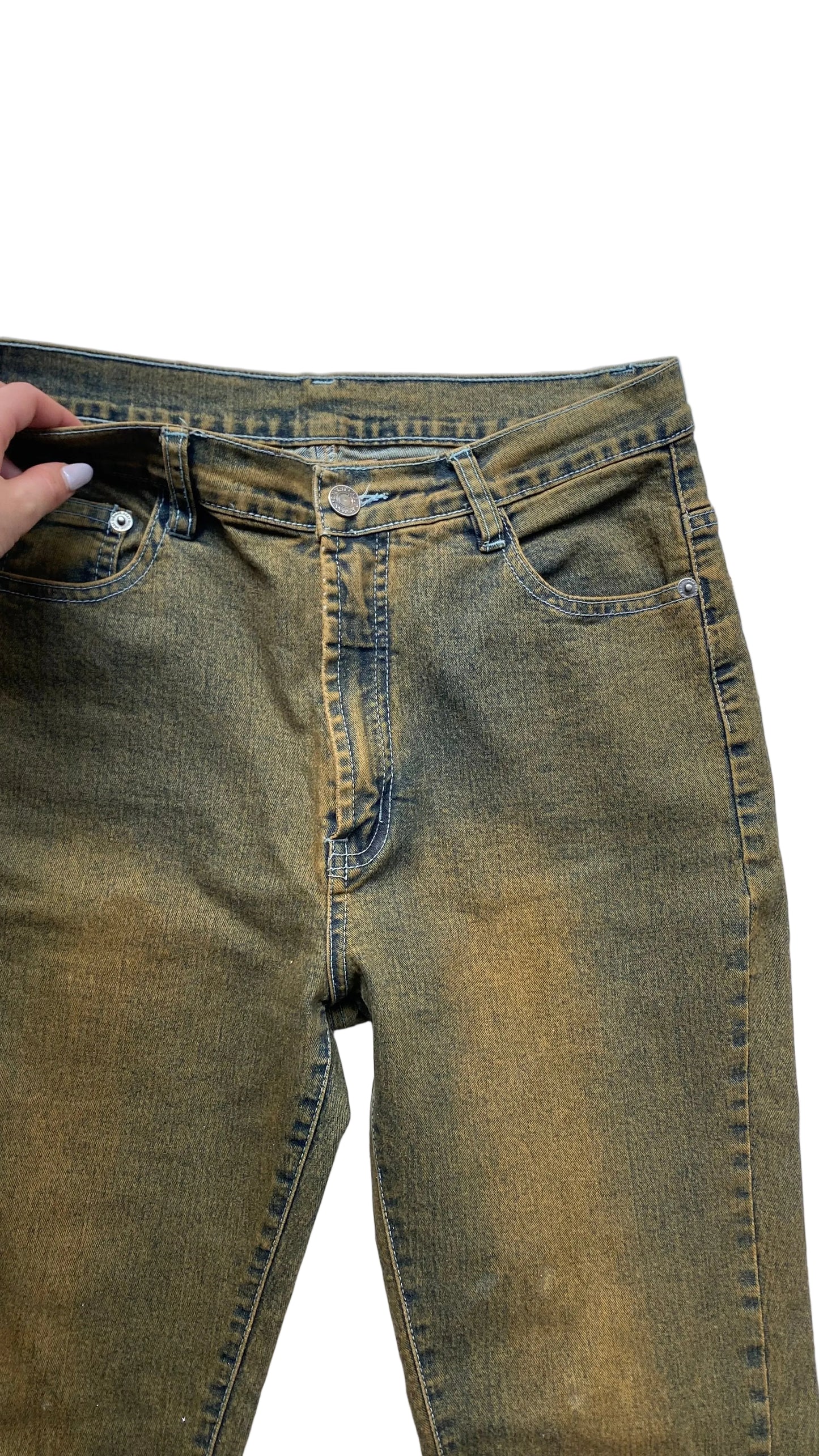 Vintage y2k washed flared pants