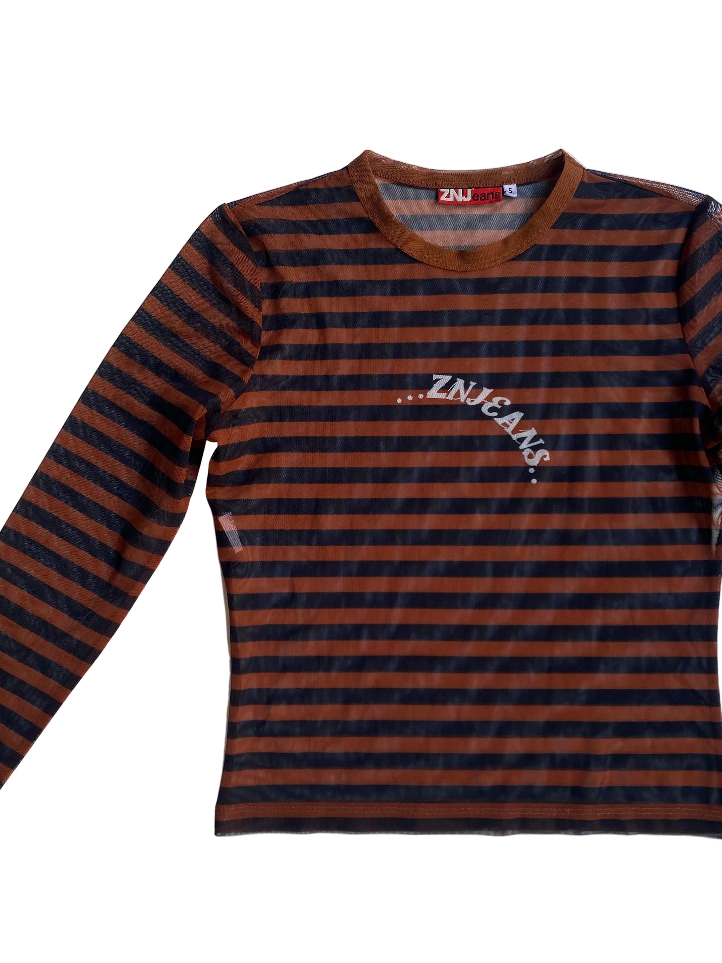 Striped see through longsleeve