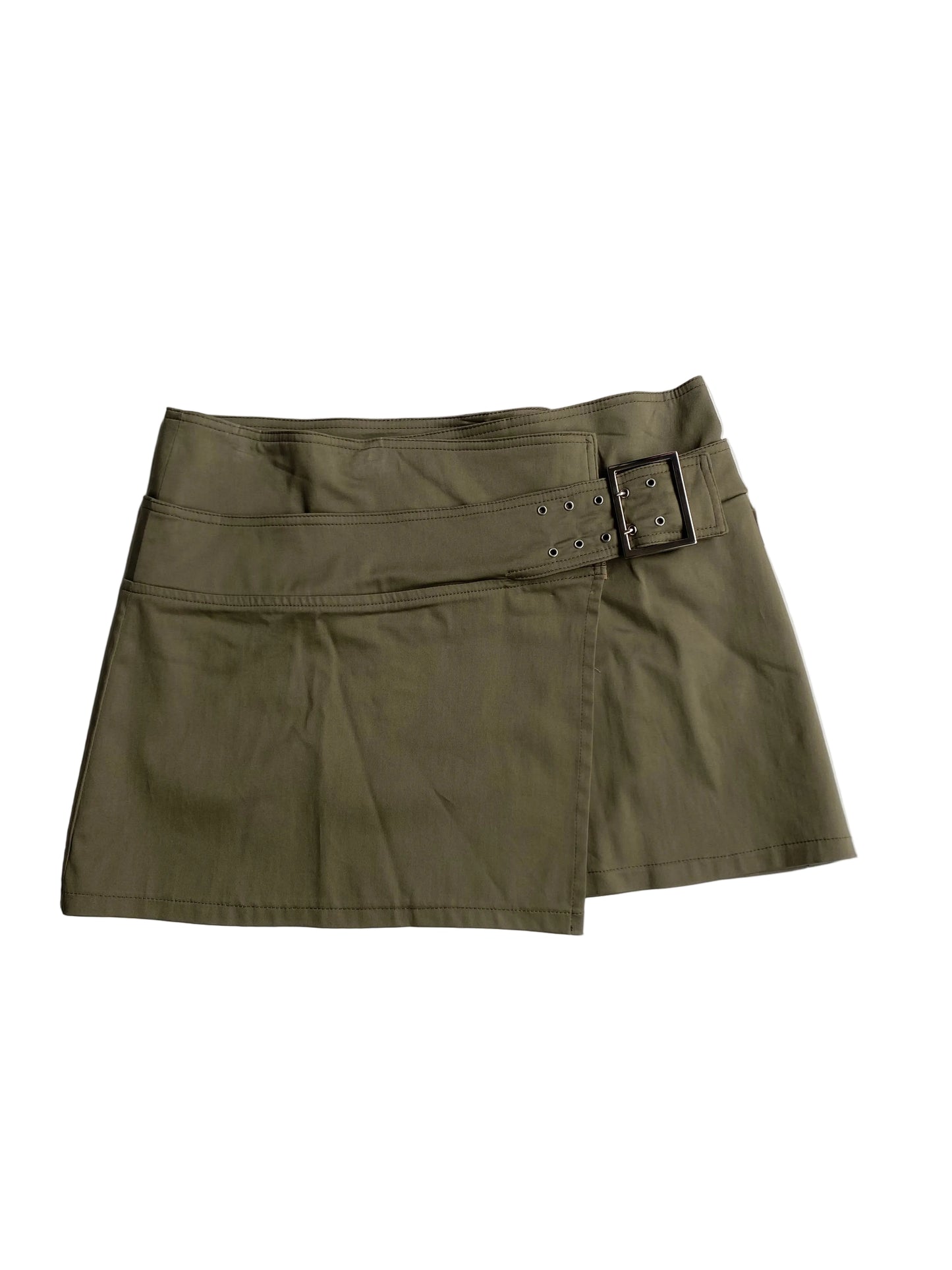Ysatis Deadstock khaki mini skirt