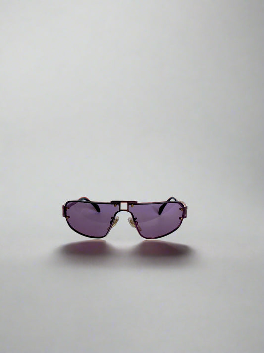 Vintage Y2k symbol pink sunglasses