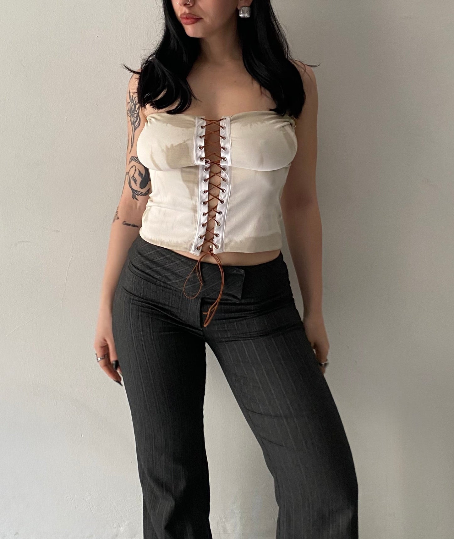 Y2K sleeveless top