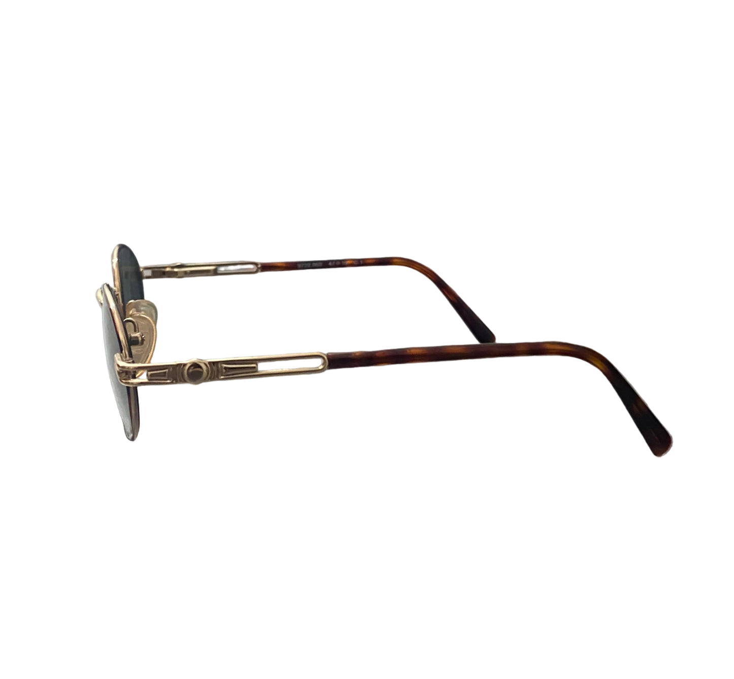 00s Oval Frame Sunglasses