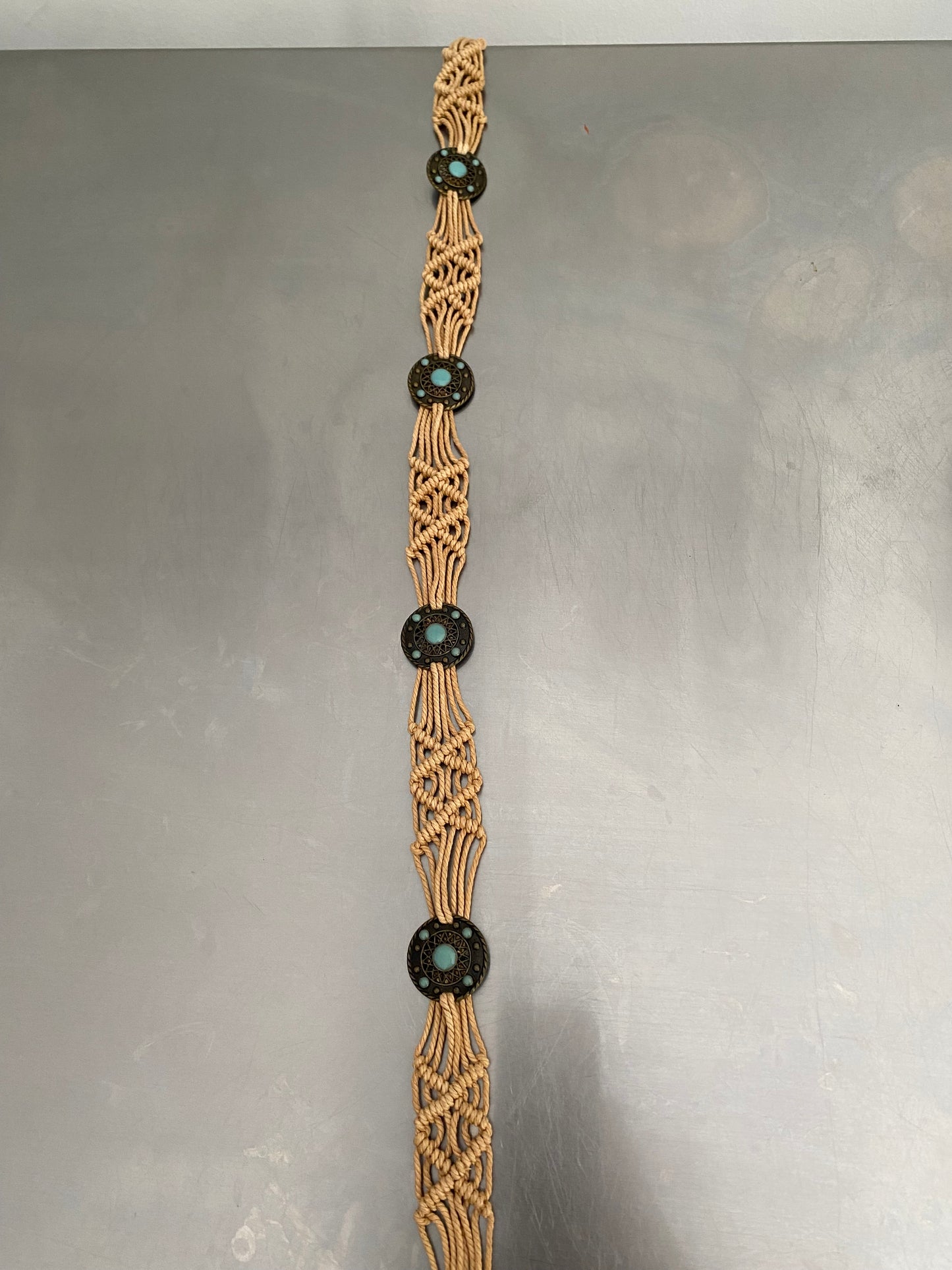 Vintage summer boho belt