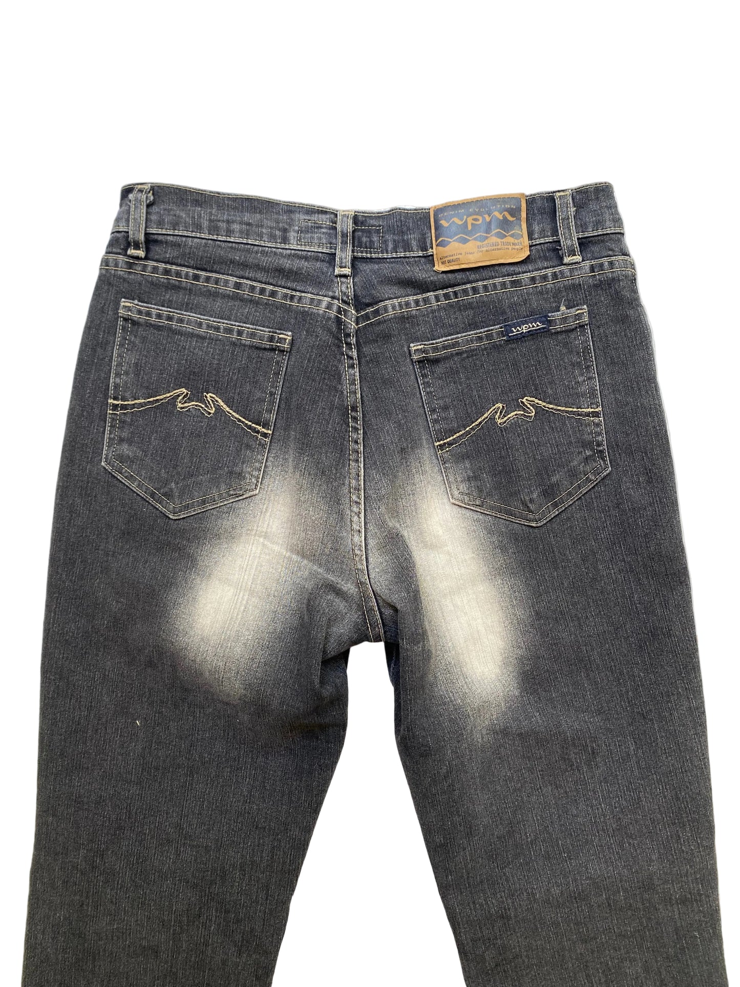 Y2K Low Rise Washed Stretchy Pants