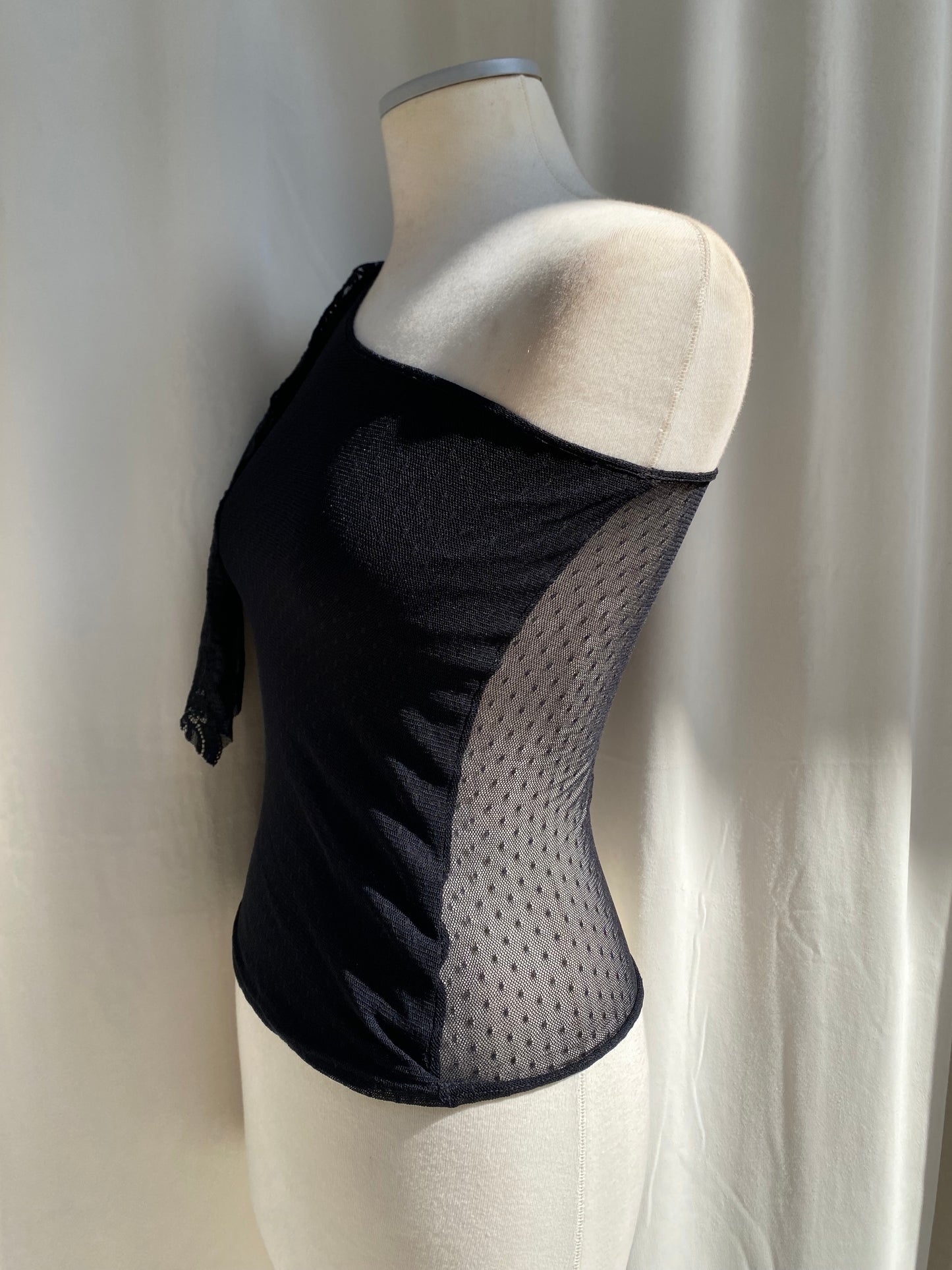 Y2K Morgan one shoulder top