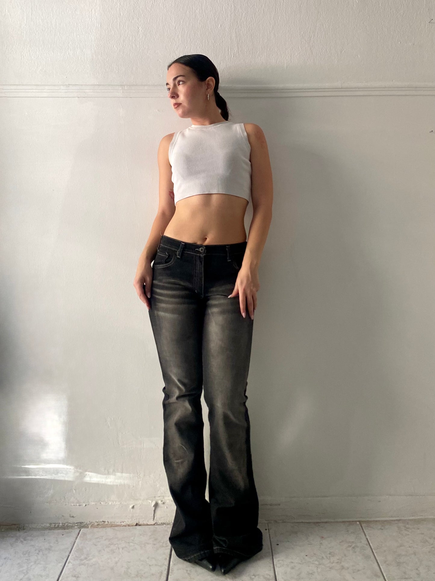 Bylot washed black pants