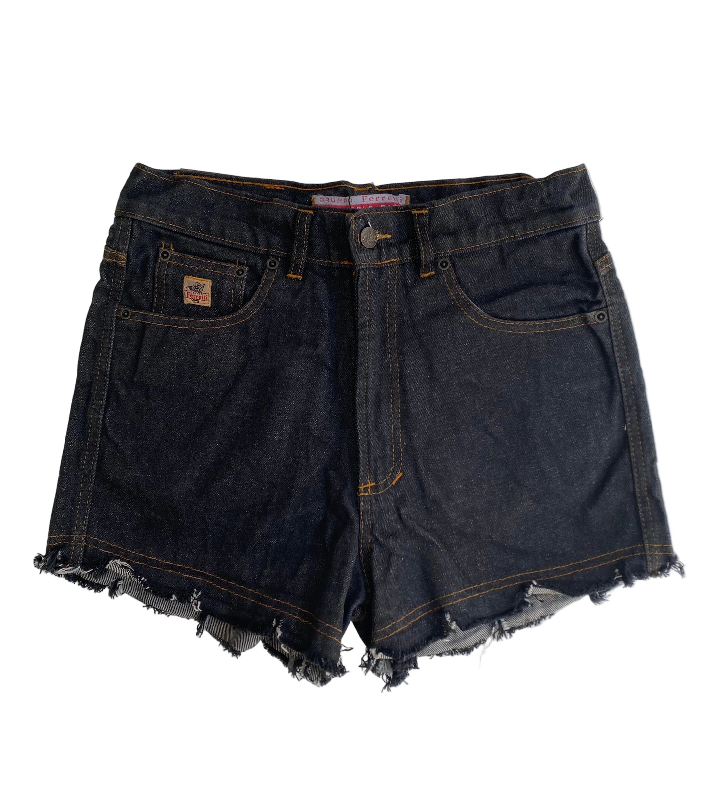 Vintage high waist denim shorts