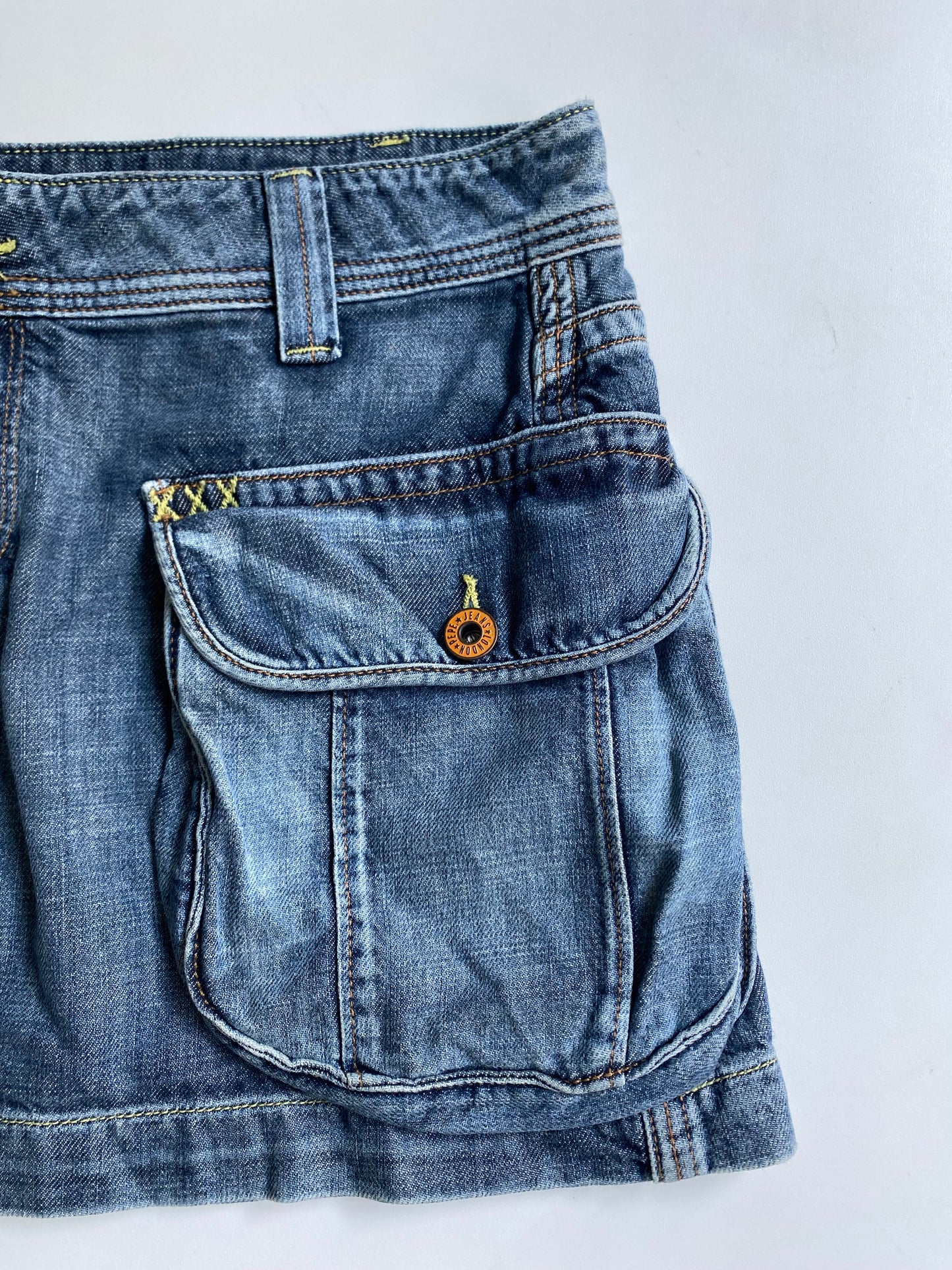 Y2K Pepe Jeans cargo skirt