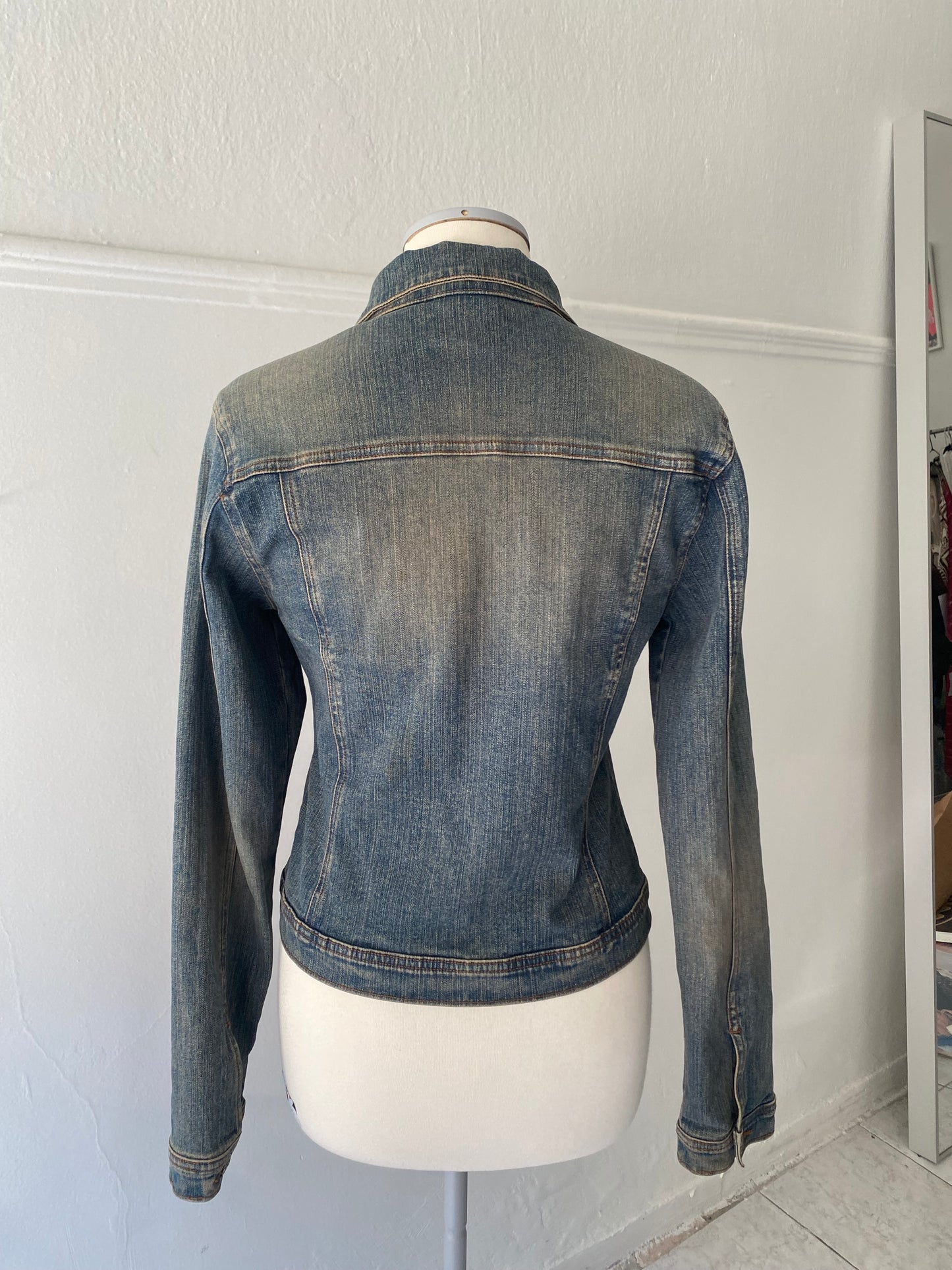 Y2K denim jacket