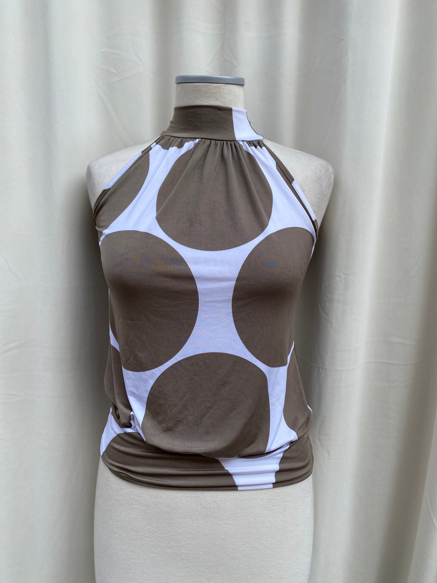 Vintage high neck top