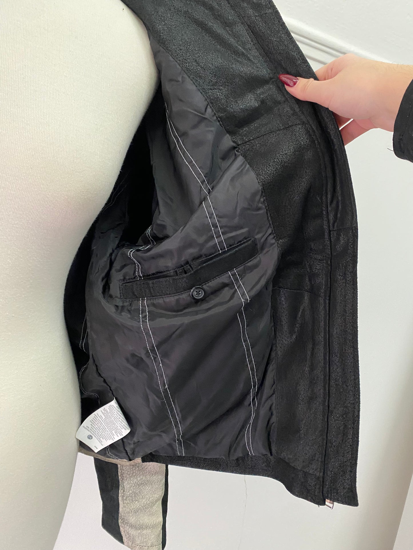 Vintage Leather racer jacket