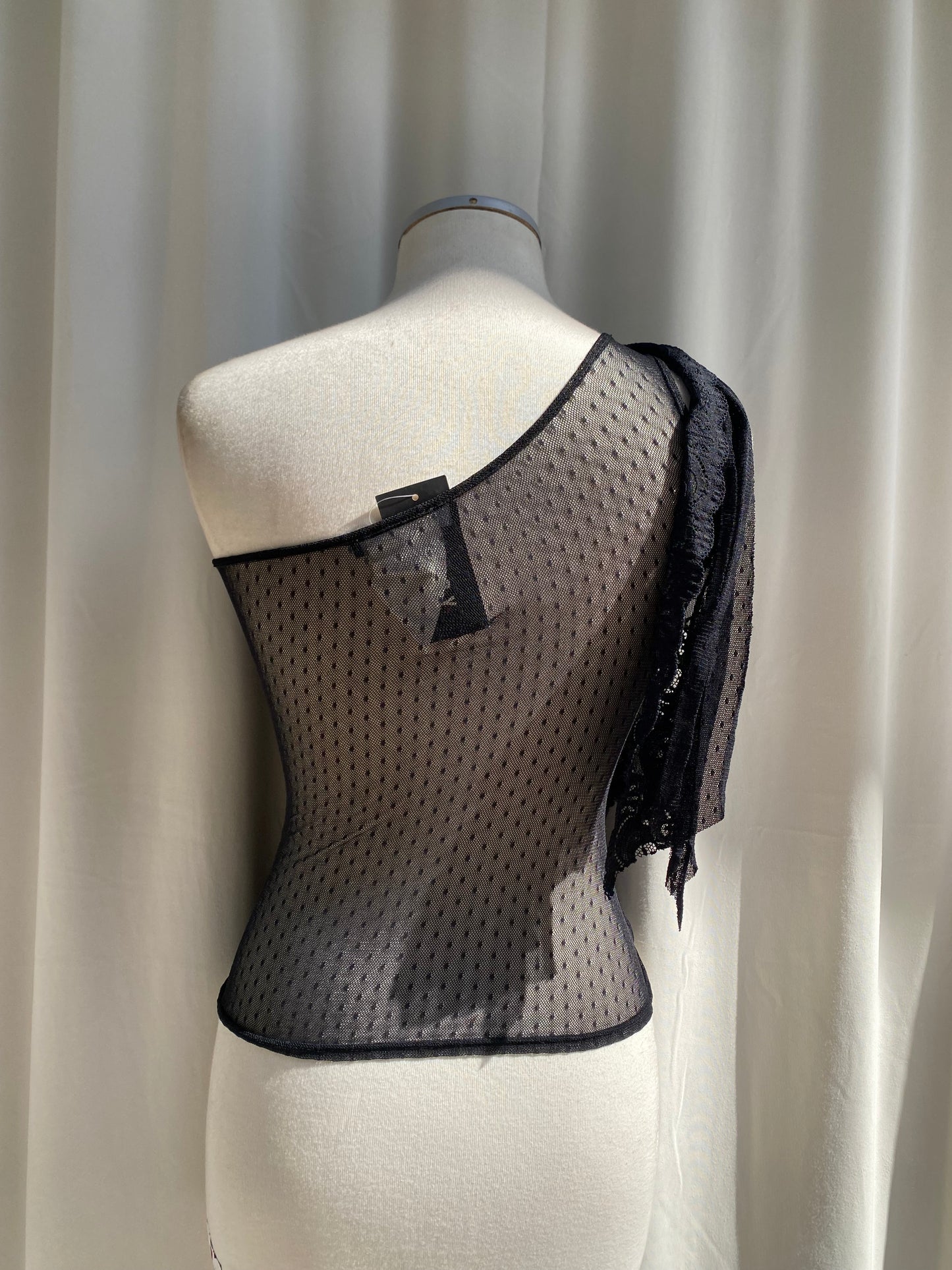 Y2K Morgan one shoulder top