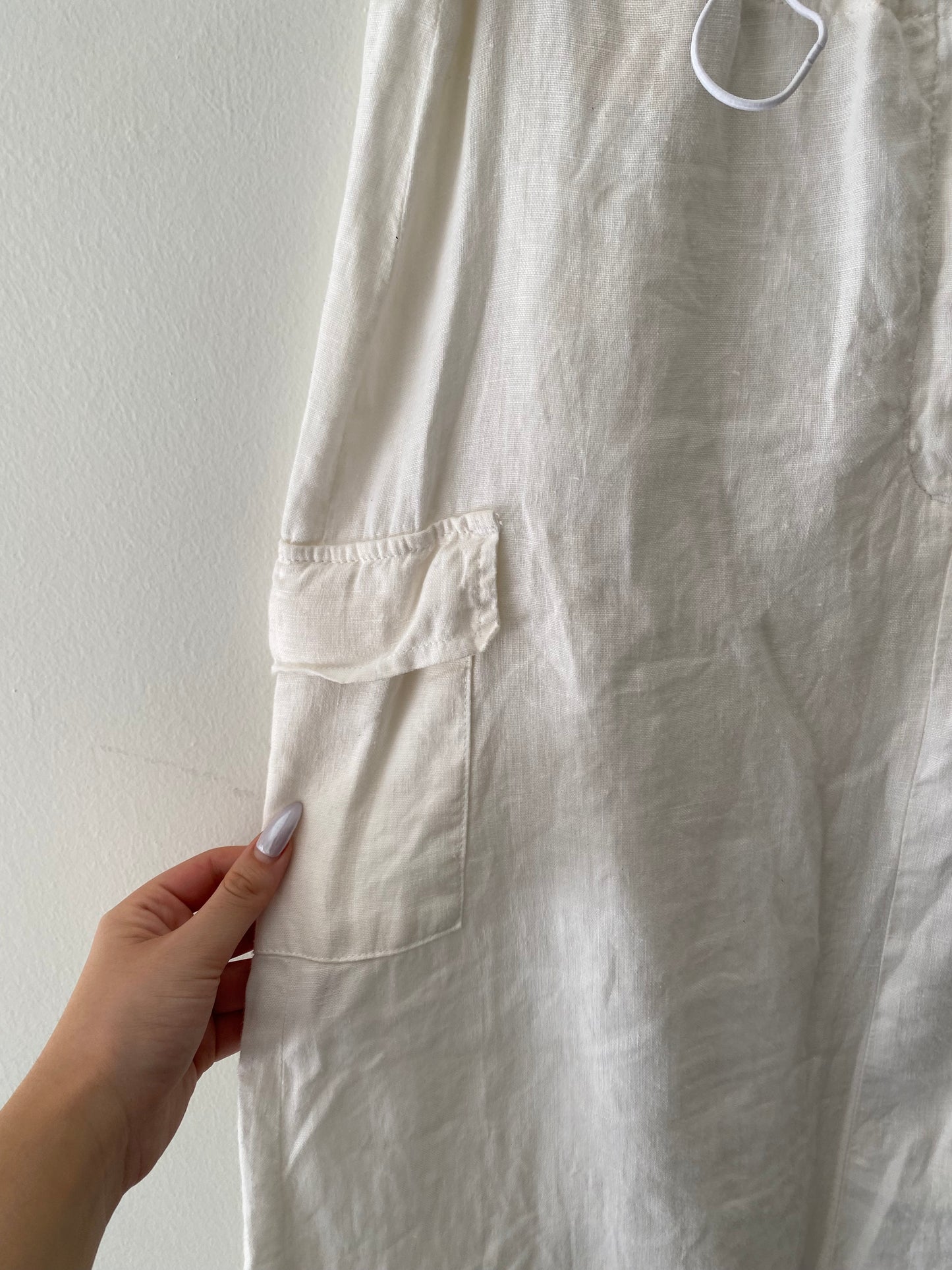 Miss denim linen skirt