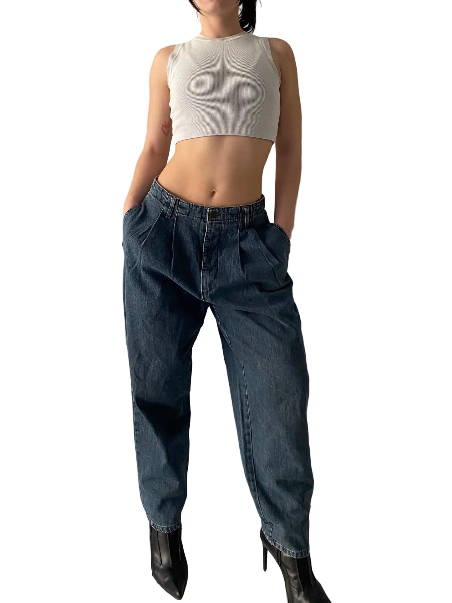 Vintage high waisted baggy jeans