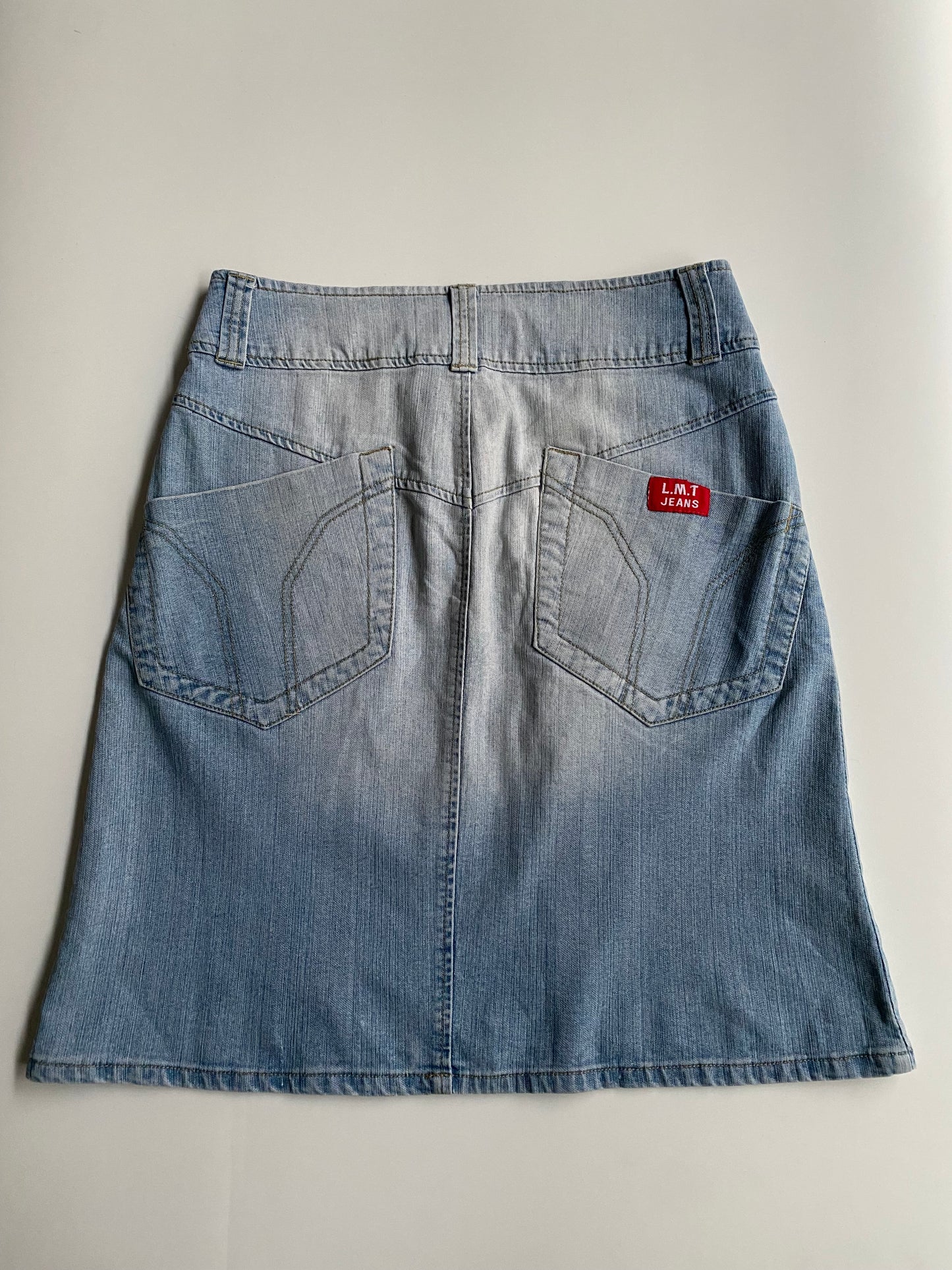 Deadstock denim skirt