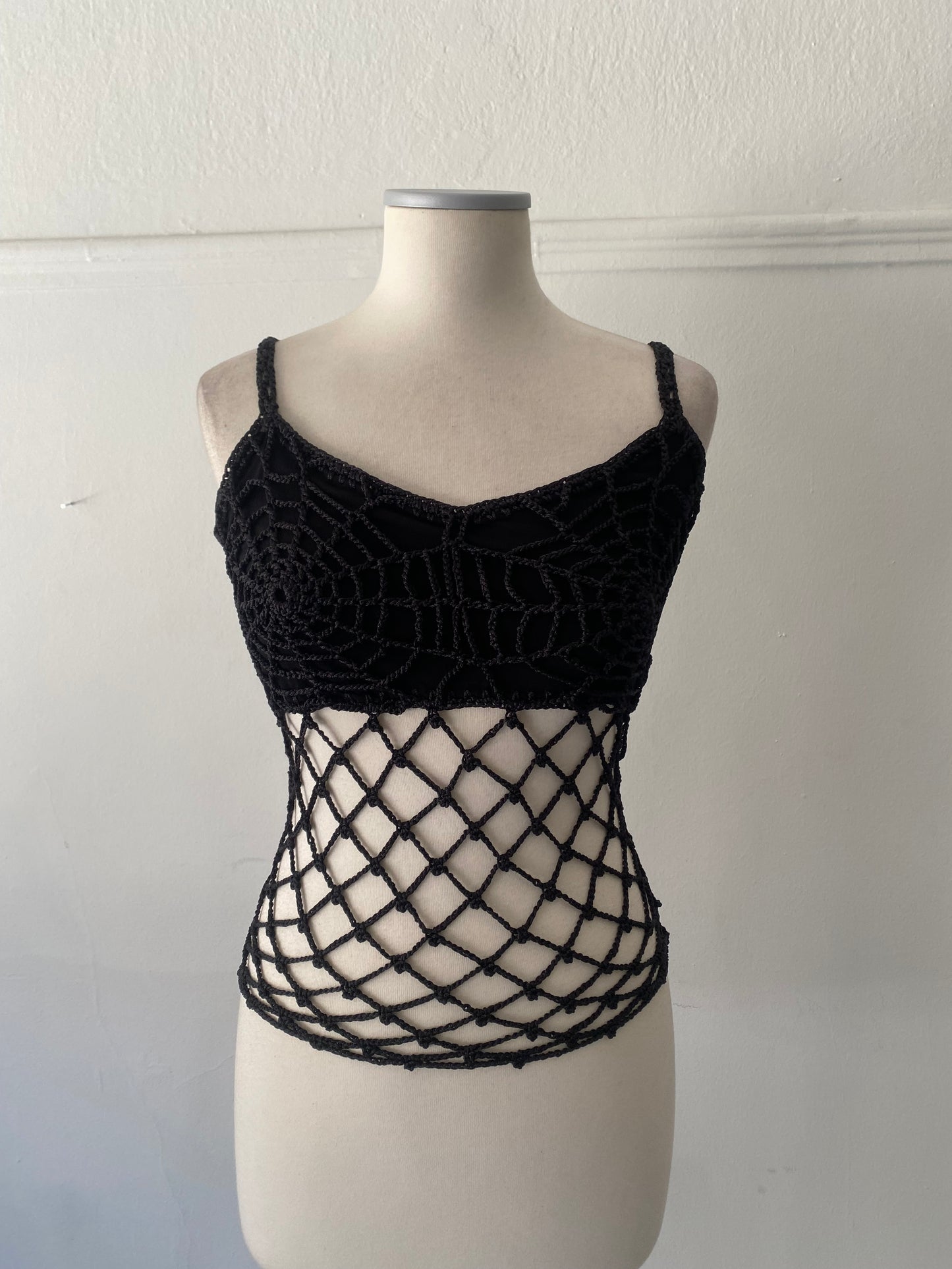 Y2k Fishnet top