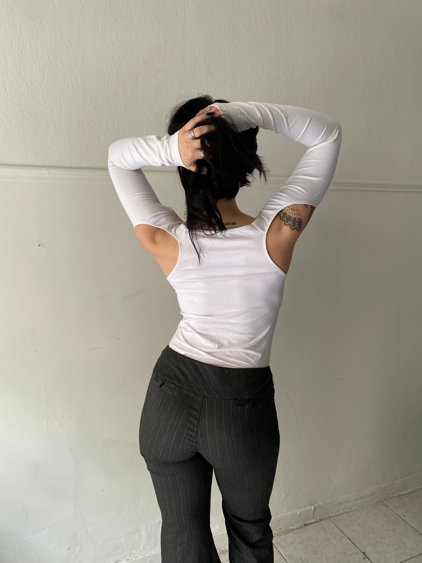 Y2K long sleeve top