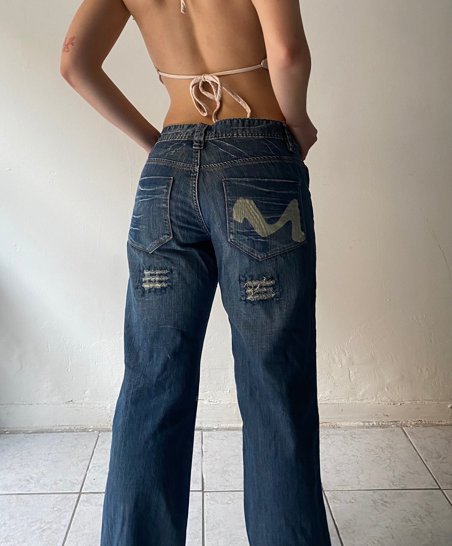 Vintage Energy low rise jeans
