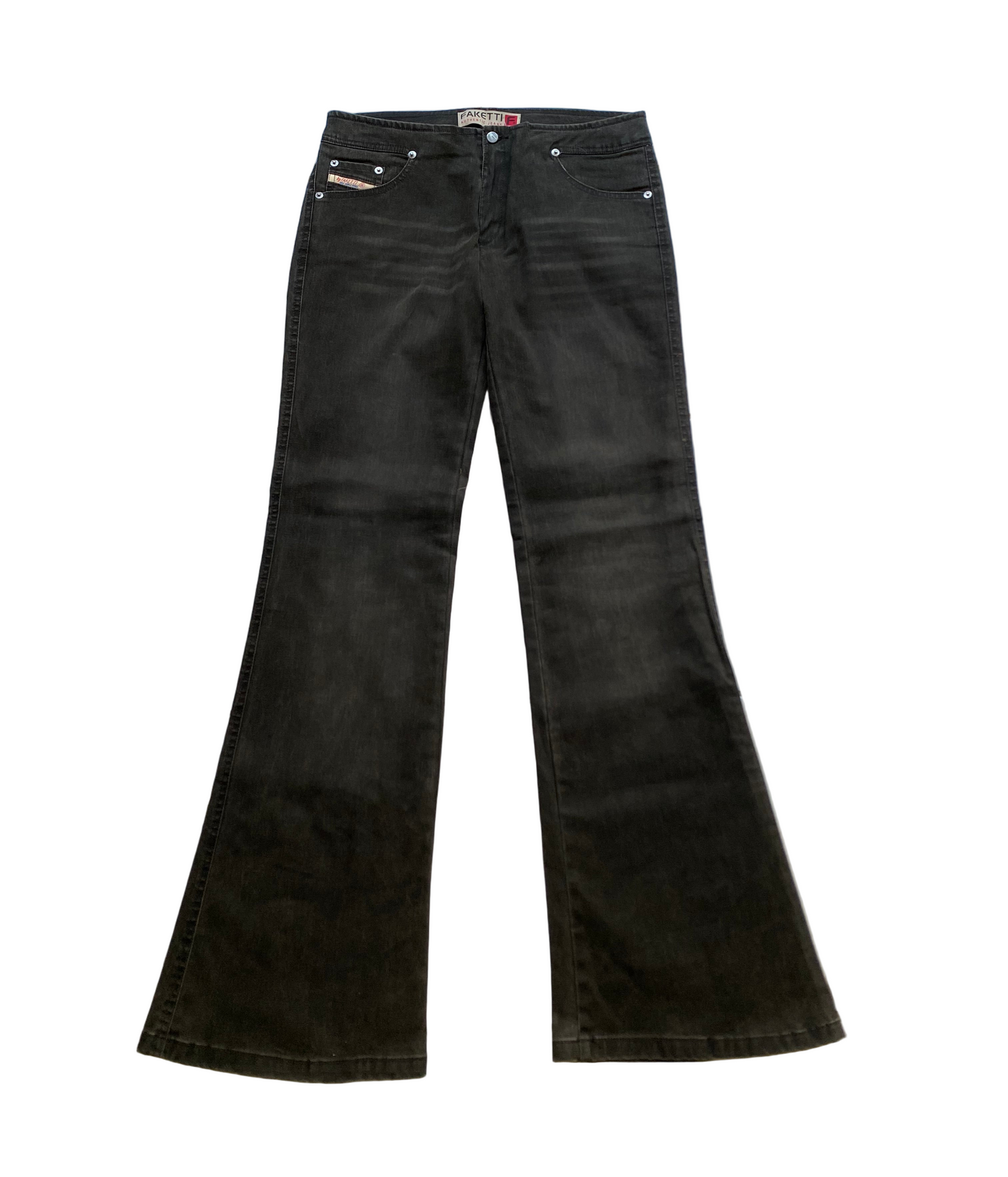 Y2K Chocolate Brown Low Rise Pants